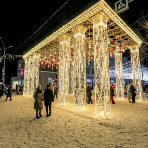 Определены пять площадок празднования Нового года в Новосибирске