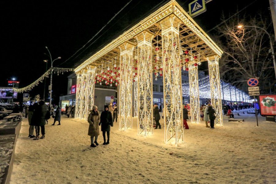 Определены пять площадок празднования Нового года в Новосибирске