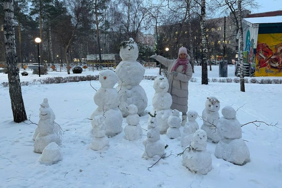 Снежные бабы станут собственностью Новосибирска по патенту