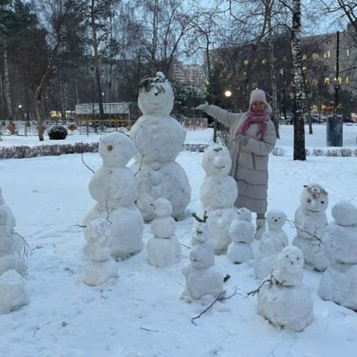 Родиной снежных баб официально стал Новосибирск
