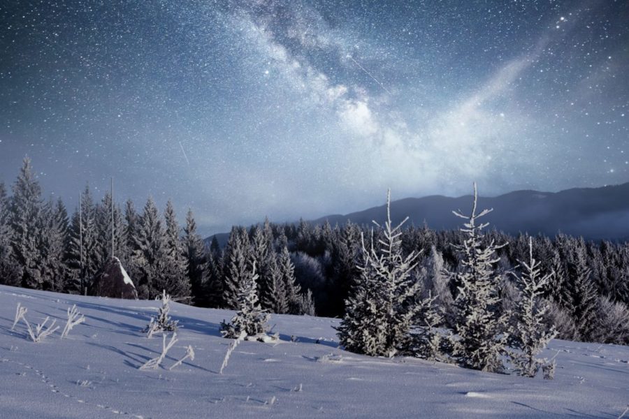 В декабре можно увидеть сразу несколько ярких звездопадов