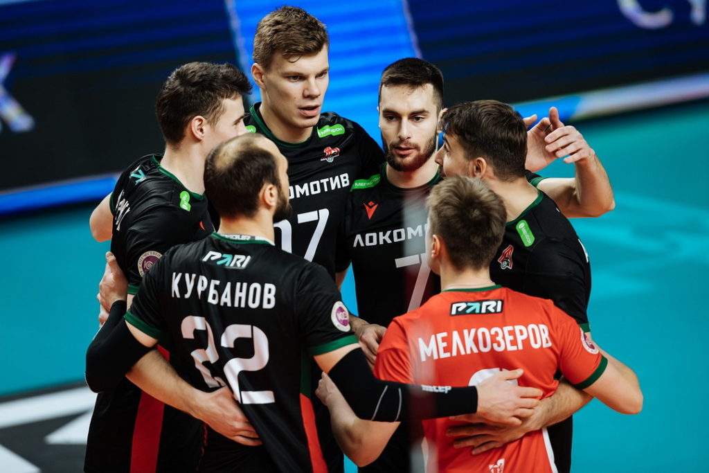 Волейбольный клуб «Локомотив» обыграл «Урал» в домашнем матче