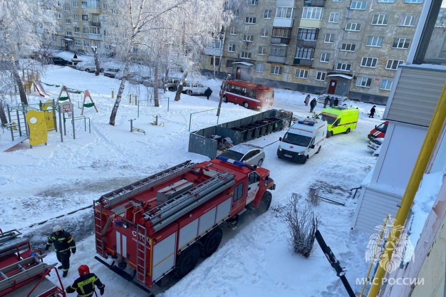 Соседка погорельцев погибла после пожара в Новосибирске