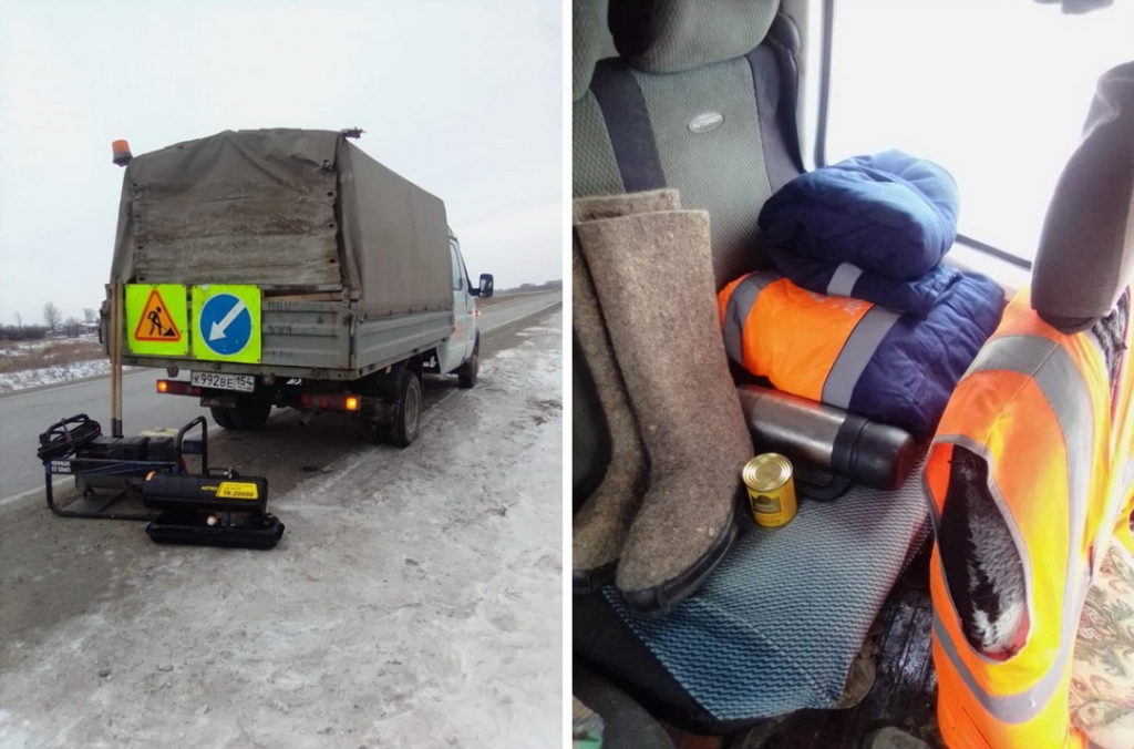 Мобильные пункты обогрева будут стоять на трассах Новосибирской области