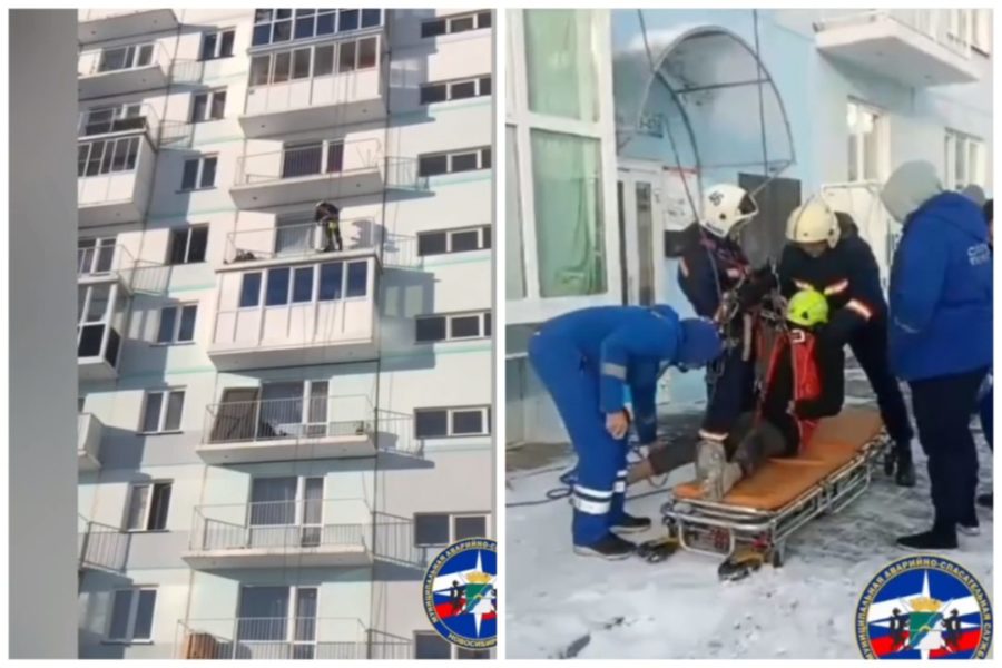 Спасатели показали суициднику, как прекрасна жизнь в Октябрьском районе Новосибирска