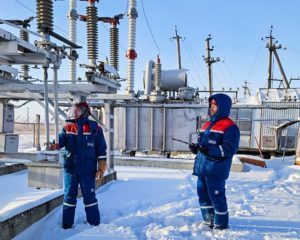 Персонал АО «РЭС» готов к обслуживанию электросетей в аномальные морозы