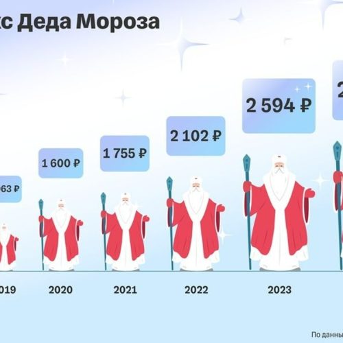 Дед Мороз подорожал почти на 20% в Новосибирске