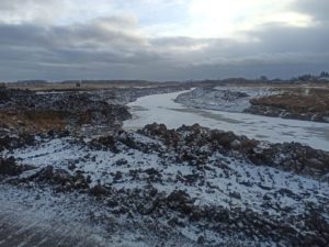 Русло реки Карасук спрямили на участке 900 метров в Новосибирской области