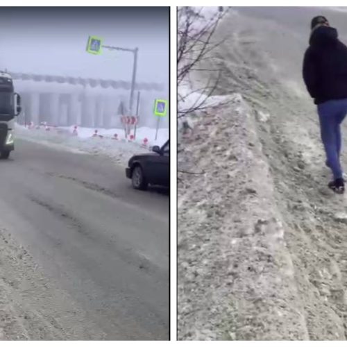 Не могут добраться до остановки транспорта жители села под Новосибирском