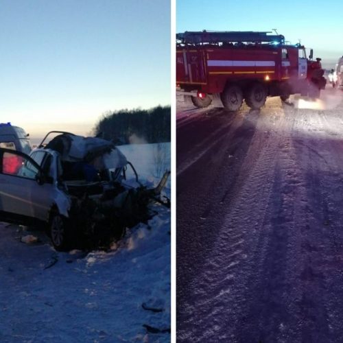 Виновница аварии с грузовиком на трассе под Новосибирском скончалась в больнице