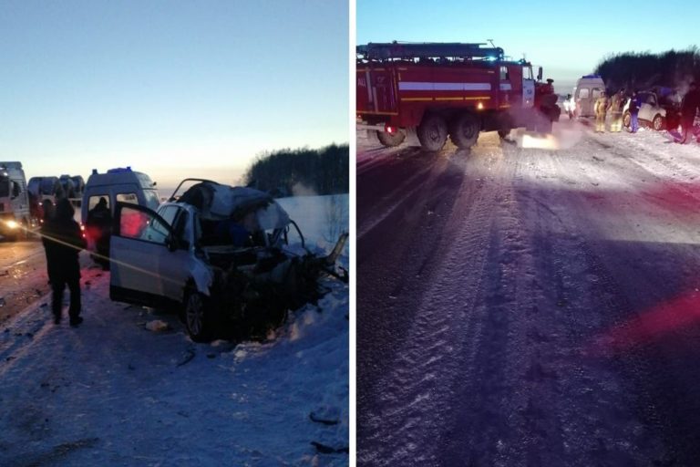 Виновница аварии с грузовиком на трассе под Новосибирском скончалась в больнице