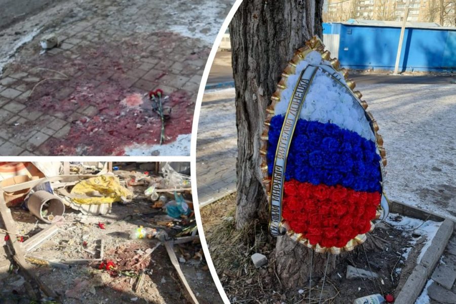 Жительница Новосибирска показала, как выглядит рынок в Донецке после теракта