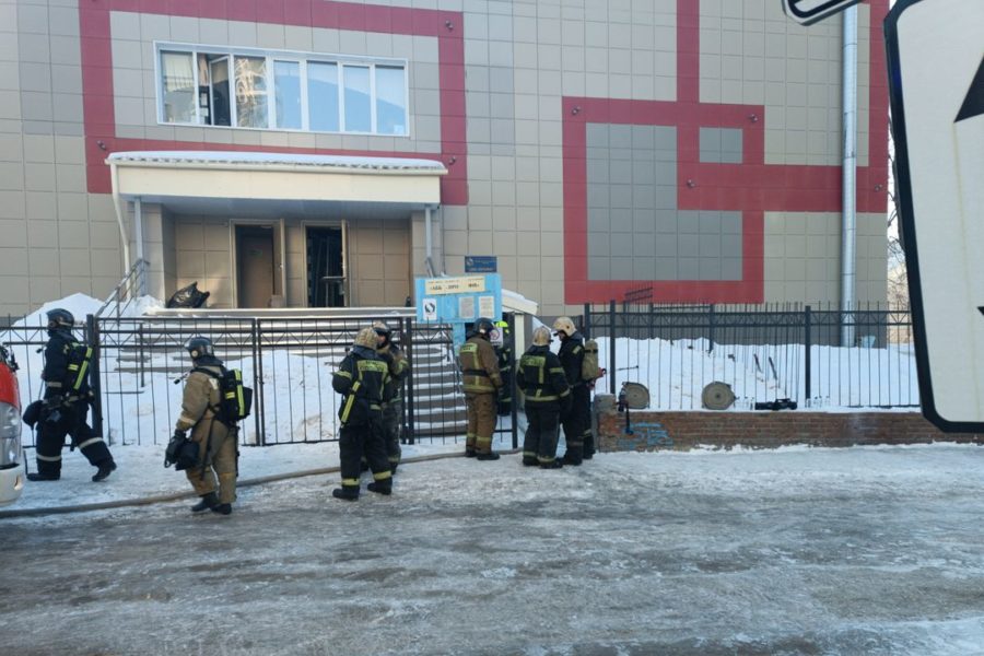 Ученики новосибирской гимназии № 10 рассказали о пожаре