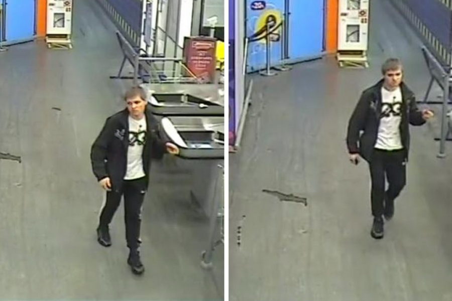 Грабителя, отнявшего телефон в гипермаркете, объявили в розыск в Новосибирске