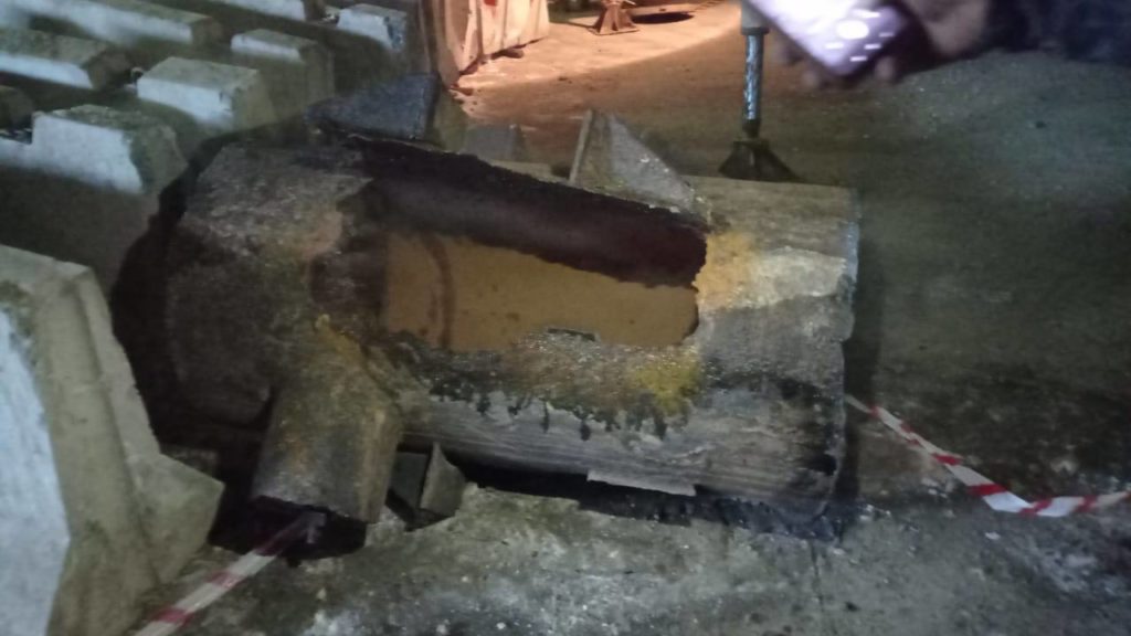 СГК показала фото лопнувшей трубы, которая оставила без тепла половину Новосибирска