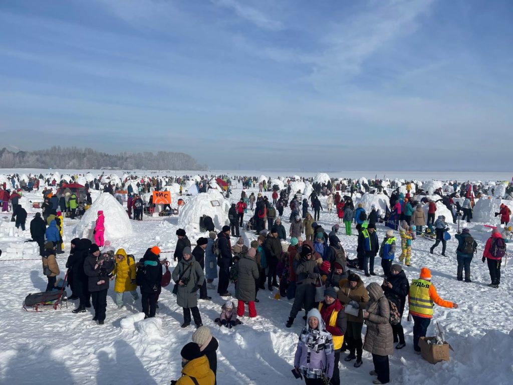 Почувствовать себя эскимосом и построить иглу можно будет 18 февраля в Новосибирске