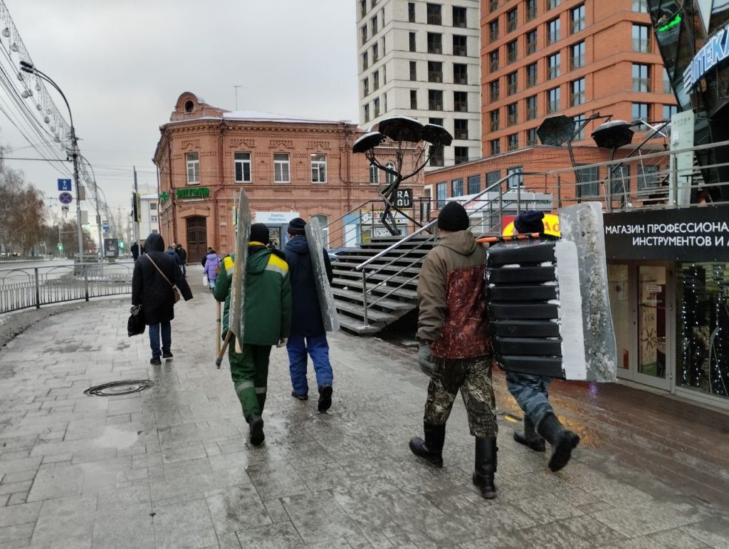 Производитель «Бионорда» считает, что в Новосибирске неэффективно содержат зимние улицы