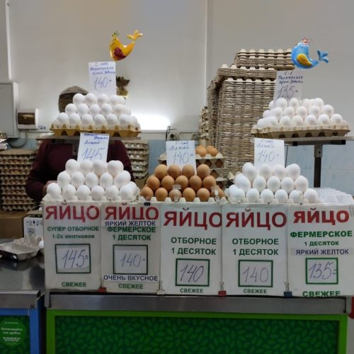 За две недели средняя цена на яйца выросла еще на 6 рублей в Новосибирске