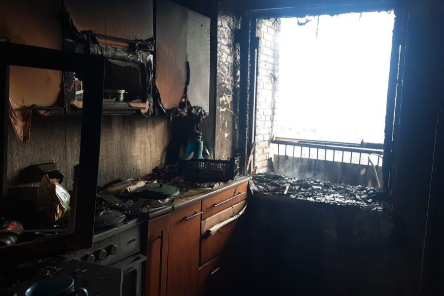Пожар в квартире на Немировича-Данченко унес жизнь маленького ребенка