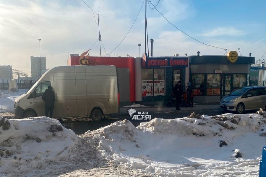 В центре Новосибирска похитили человека