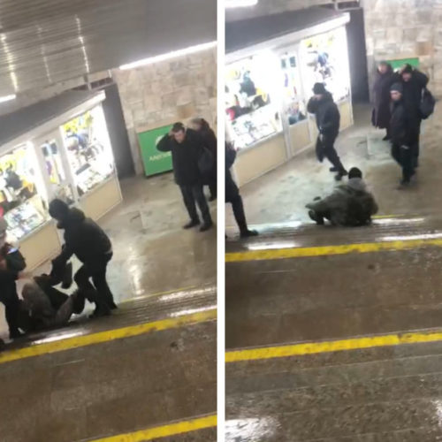 Подросток скинул со ступенек метро взрослого мужчину в Новосибирске