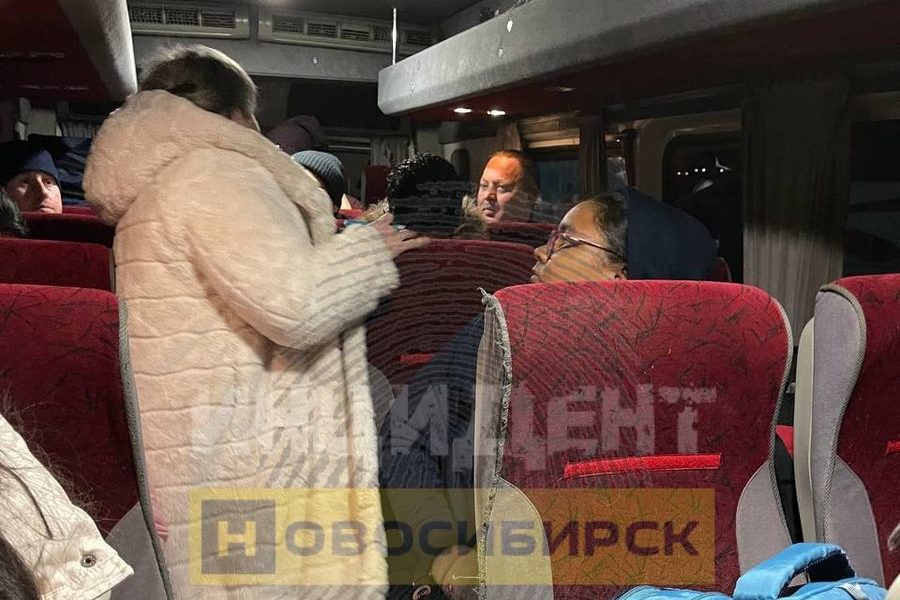 «Я в шоке!»: пассажир заменил уснувшего за рулем водителя маршрутки на трассе под Новосибирском
