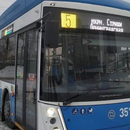 Из-за отмены автобуса маршрут троллейбуса №5 продлят до «Стрижей» в Новосибирске