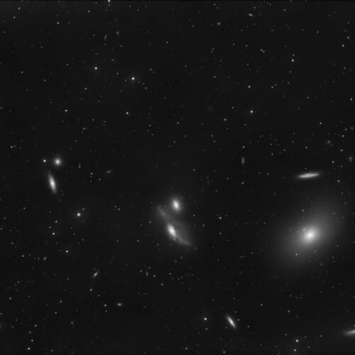 Новосибирский астрофотограф опубликовал кадры соседних галактик