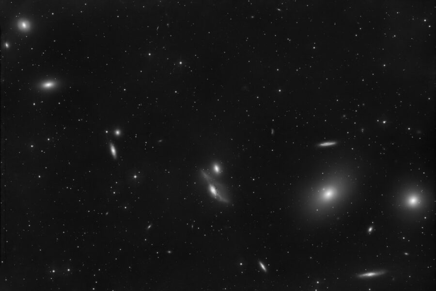 Новосибирский астрофотограф опубликовал кадры соседних галактик