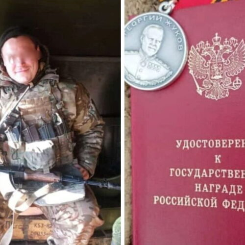 Медалью Жукова награжден боец из Новосибирска