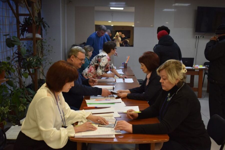 На выборах президента России проголосовало более 50% жителей Новосибирской области