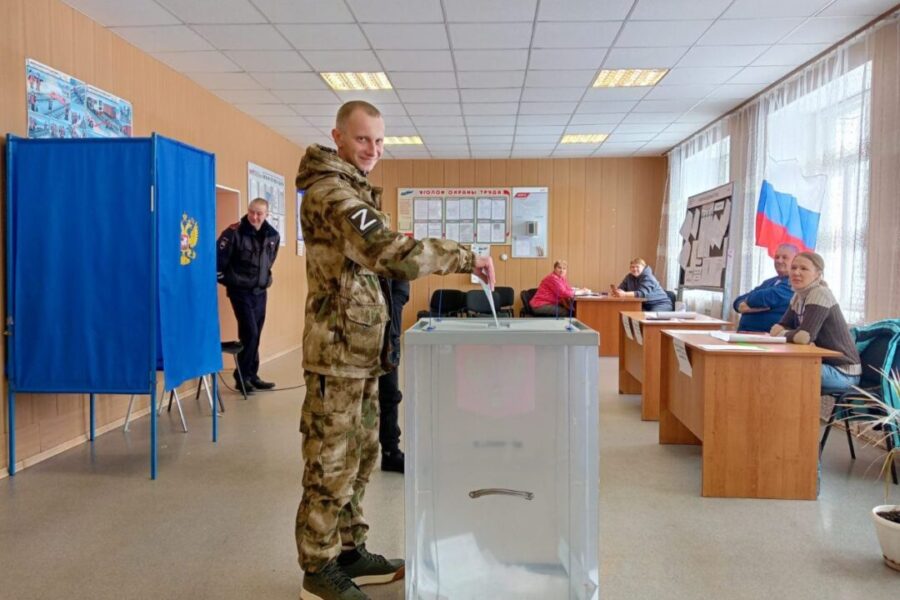 Первое место по явке на выборы президента России за Сузунский район в Новосибирской области