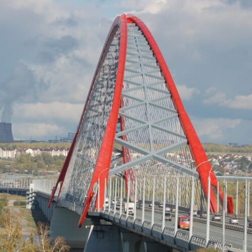 Бугринский мост Новосибирска вошел в топ-8 самых впечатляющих мостов России