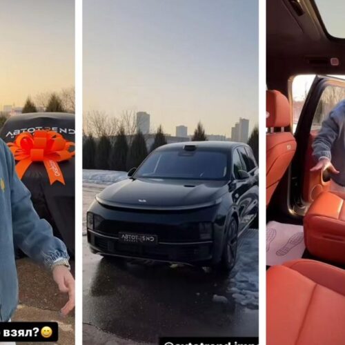 «Тачка на все 1000%»: блогер из Новосибирска Дава показал автомобиль за 7 млн, который подарил себе сам