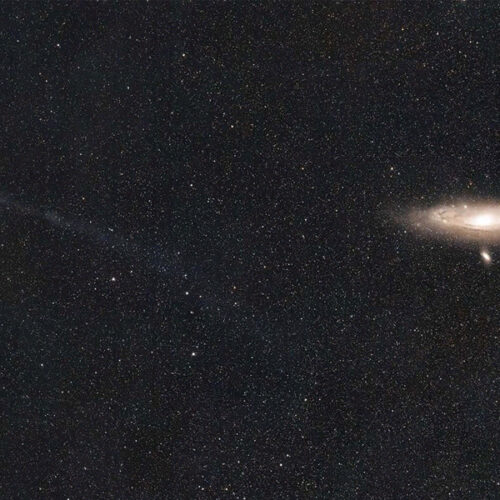 Астрофотограф из Новосибирска сфотографировал «комету дьявола»
