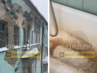 «Это корпус гнойной хирургии»: пациентка показала разруху в 25-й медсанчасти в Новосибирске