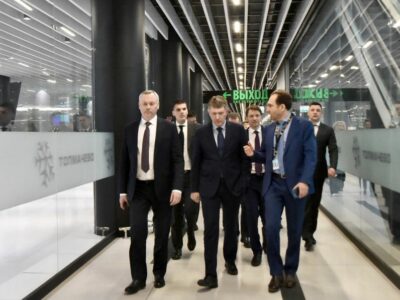 Глава Минэконома РФ Максим Решетников посетил Новосибирск