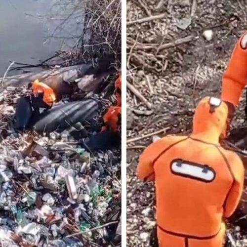 Более 300 мешков мусора вытащили из реки Тула спасатели новосибирской МАСС