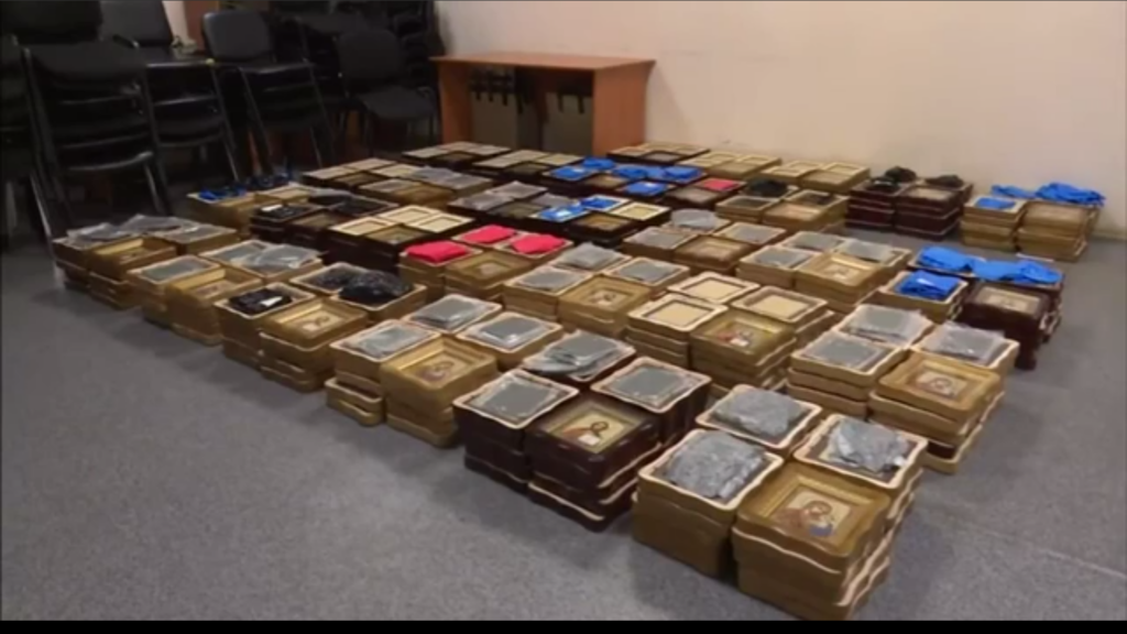 Террористы спрятали взрывчатку в иконы и пытались привезти в Россию