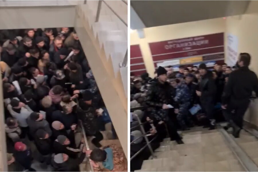 Миграционный центр Новосибирска атаковали мигранты