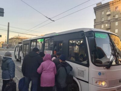 Первые дачные автобусы вышли на маршрут в Новосибирской области