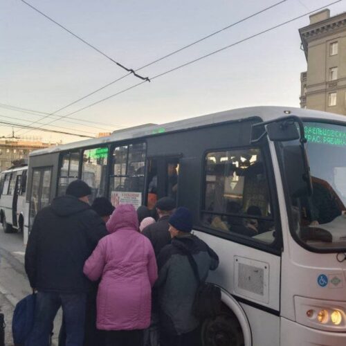 Первые дачные автобусы вышли на маршрут в Новосибирской области