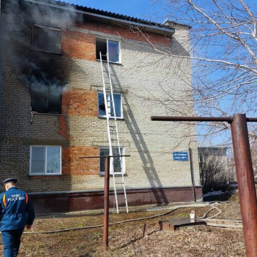 Семь человек спасли пожарные из полыхающего дома под Новосибирском