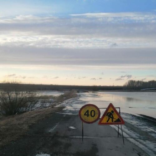 В южных районах Новосибирской области жители уже столкнулись с паводком