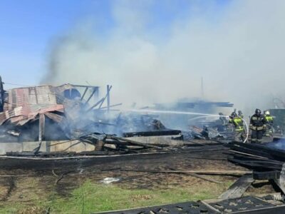 334 пожара потушили на прошлой неделе в Новосибирской области