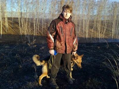 В Новосибирской области школьник спас поселок от огня