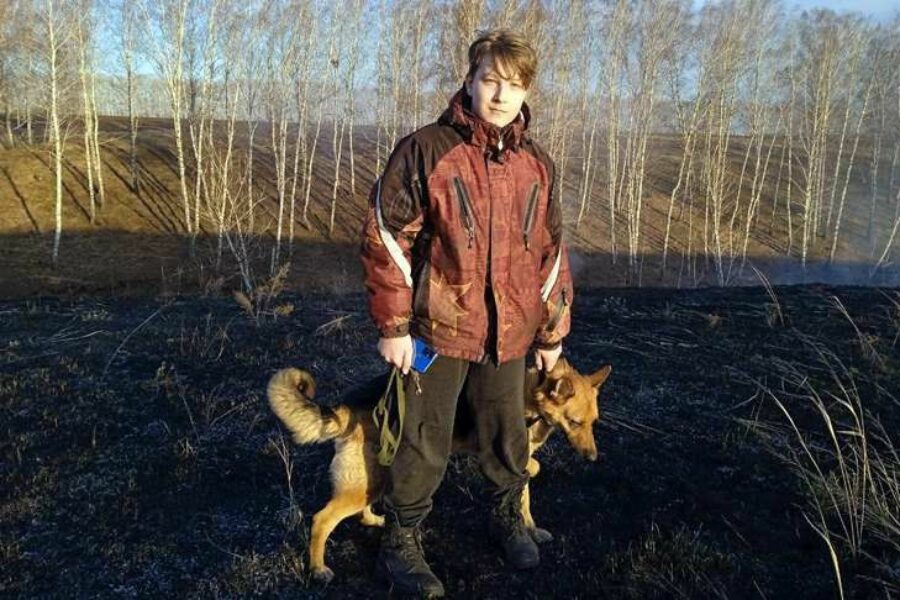 В Новосибирской области школьник спас поселок от огня