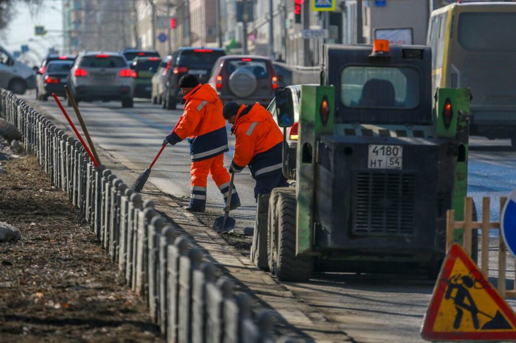 Штат дорожных рабочих будет увеличен в Новосибирске