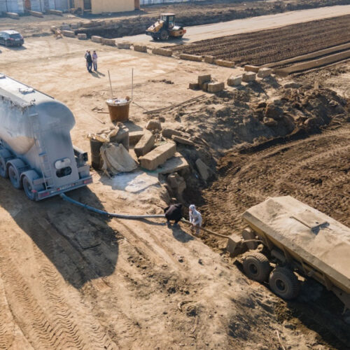 Зола-уноса ТЭЦ впервые используется для стабилизации почвы при строительстве в Новосибирске