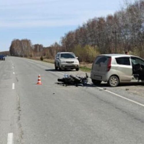 11 аварий с участием мотоциклистов произошли в мае Новосибирской области